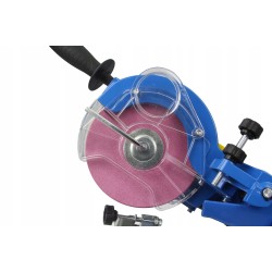 Affilatrice per Dischi Seghe circolari 250W elettrica disco diamantato Ø125mm 2850 giri/min base 370x270 mm 4 adattatori